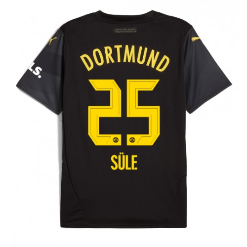 Fotbalové Dres Borussia Dortmund Niklas Sule #25 Venkovní 2024-25 Krátký Rukáv